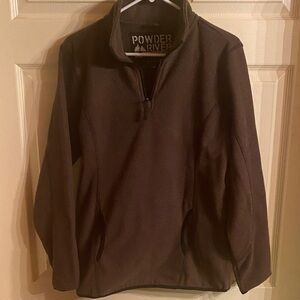 Powder River Men's Brown Zip-Up Jacket